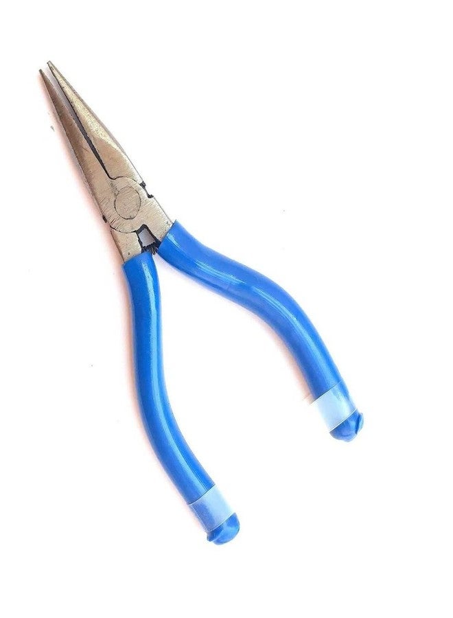 PILERMAN Silk Thread Jewellery Making Pliers Combo Long Nose, Round Nose and Side Cutter Pliers - Pack of 3 Pieces (JK-3 MSF-Blue) - Image 3
